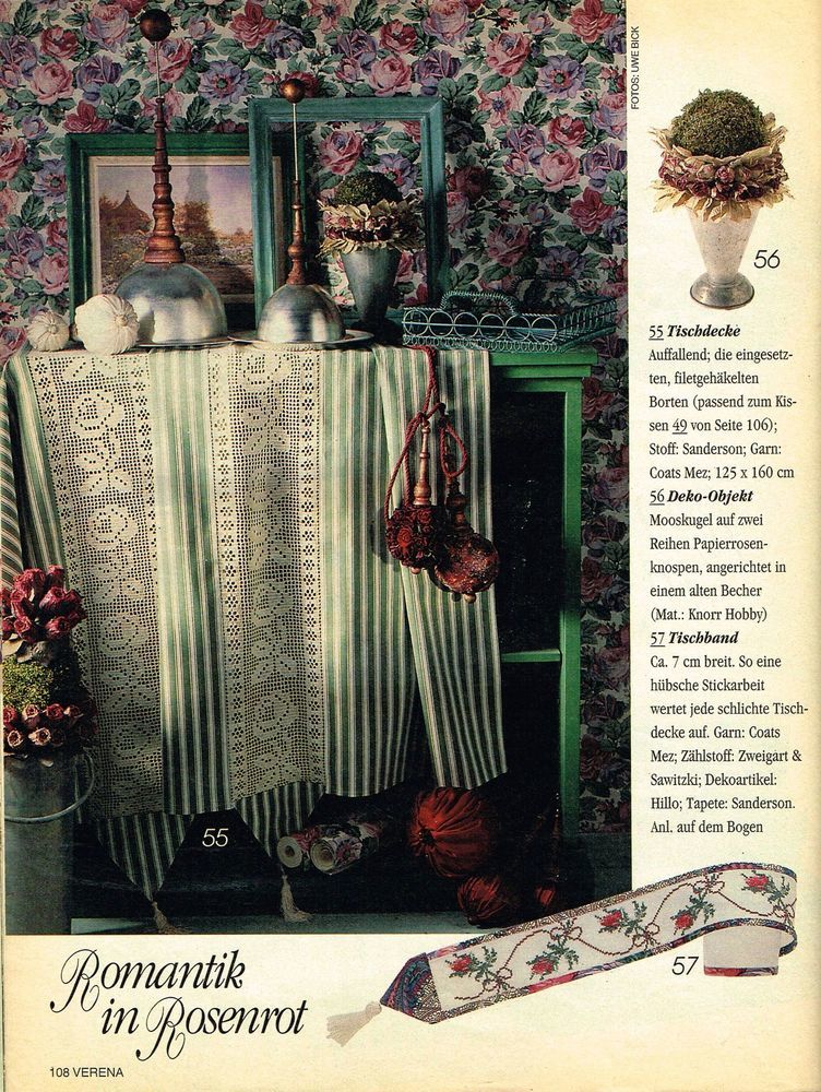 Verena № 3/1993. Содержание: Новости магазинов в журнале Ярмарки Мастеров
