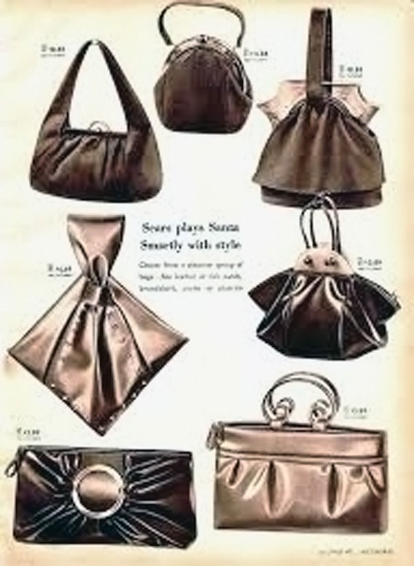 1940s Handbags and Purses History New VTG 1940s 1950s Classic
