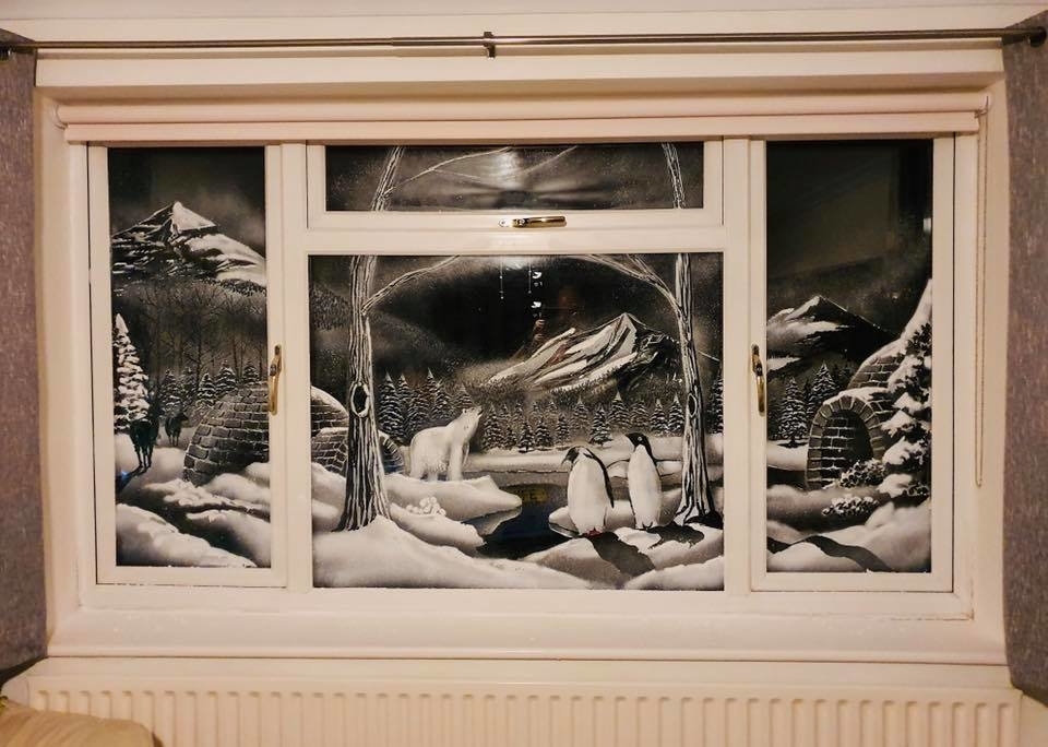 Рисунки на стекле: снежные окна Тома Бейкера, фото № 43