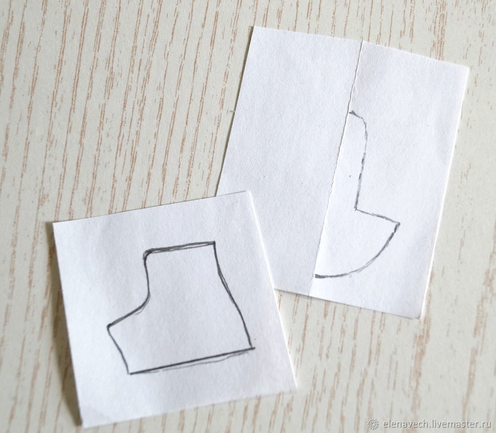 Шьём текстильные ботиночки для куклы. Часть 1, фото № 6