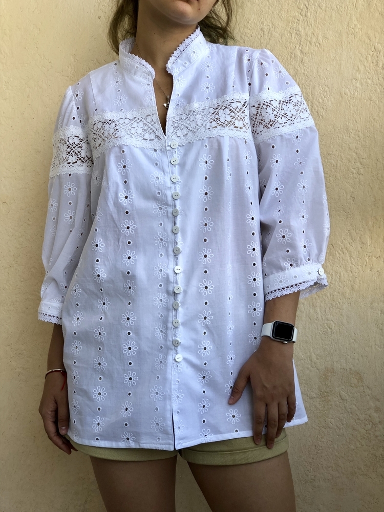 Рубашка из шитья женская