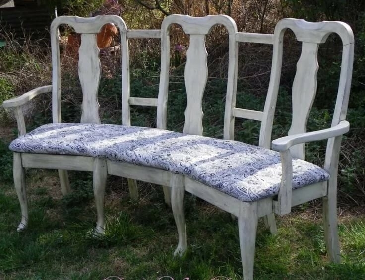 What can be done from old chairs.  A few ideas, photo number 12