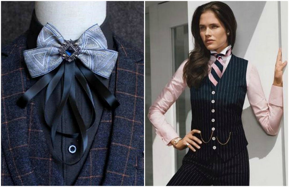Как стильно носить галстуки: советы дизайнеров и главных модниц | MARIECLAIRE
