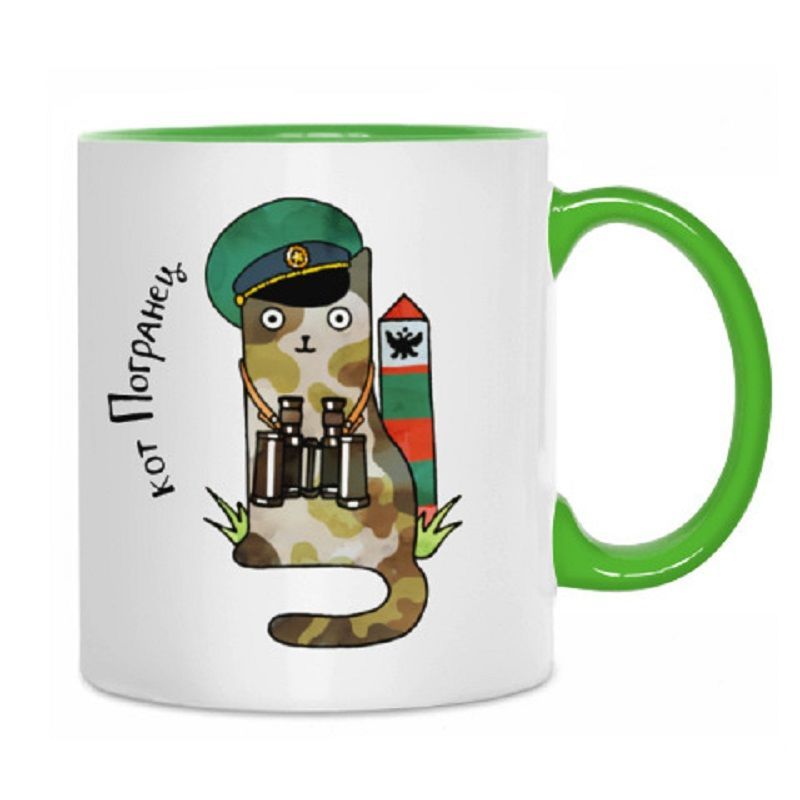 Картинка кот погранец