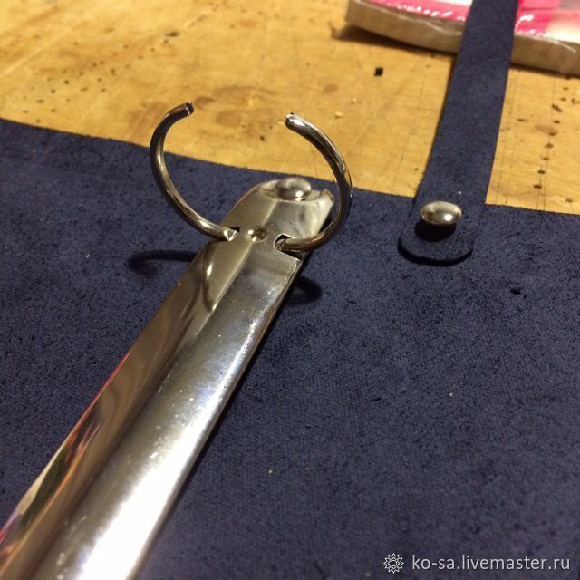 Делаем кожаный блокнот-органайзер формата А4, фото № 22