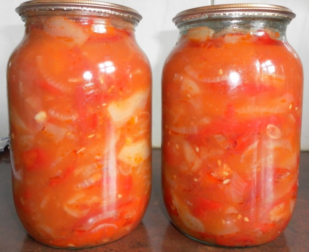 рецепт салат помидоры перец раст масло фото 20