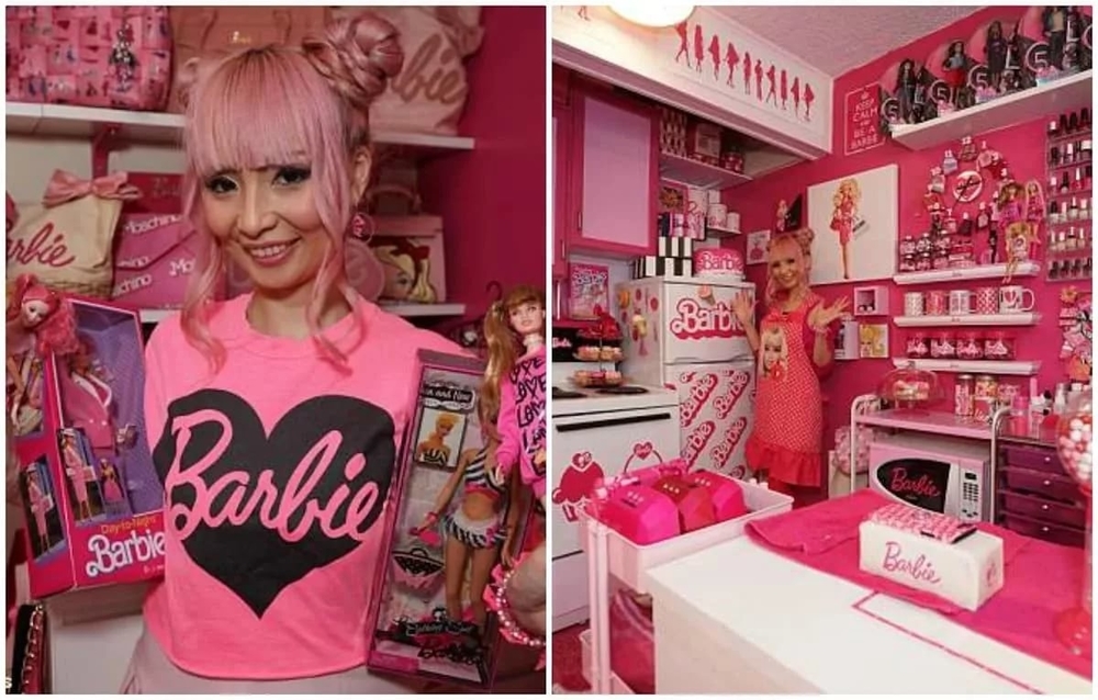 Как японка превратила свою квартиру в домик Барби, фото № 10.