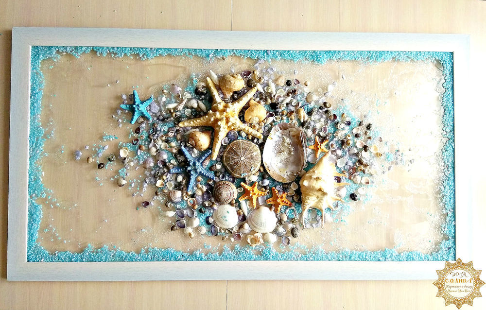 Поделки из морских камешков и ракушек
