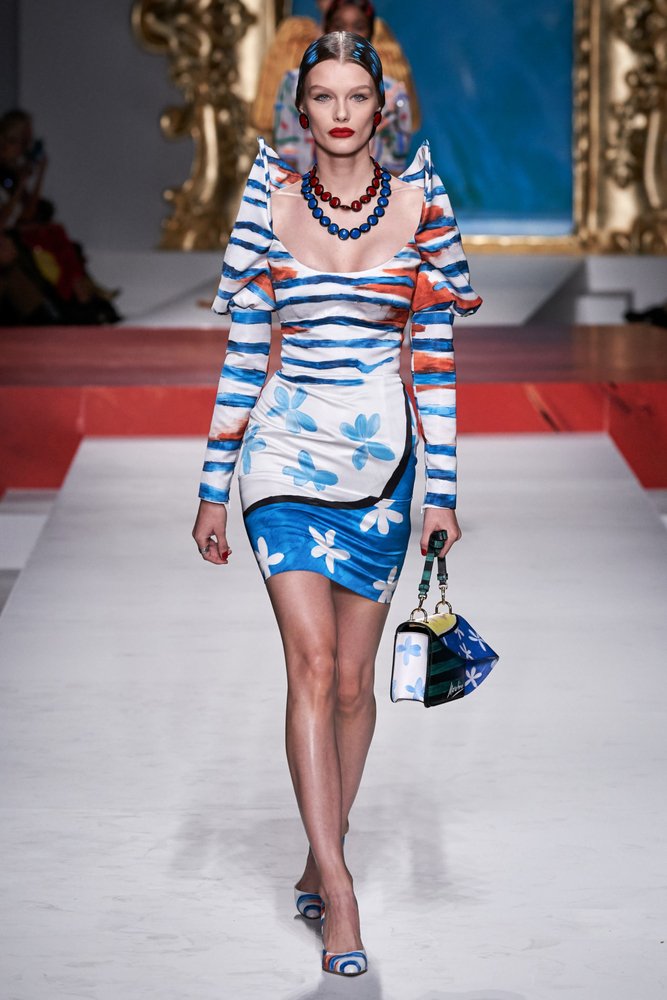 Picasso's Cubism Burst Onto Catwalk: 27 Outfits From New Moschino Ready ...