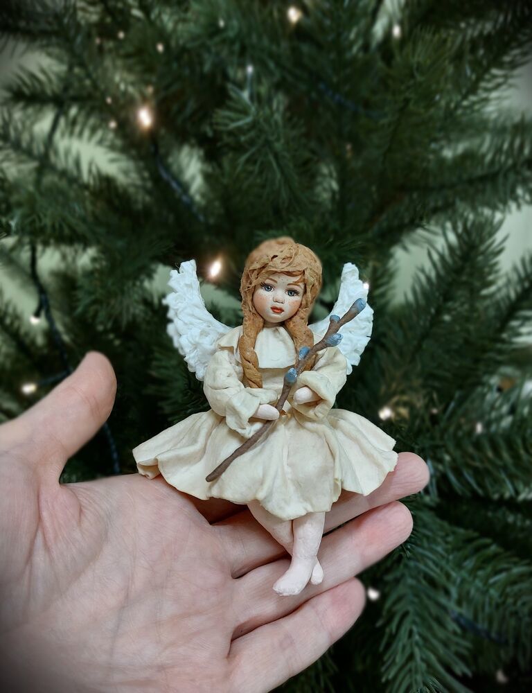 Рождественский ангел | Рождественский ангел, Ёлочные игрушки, Игрушки