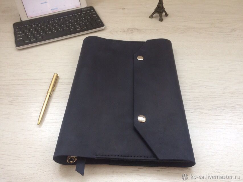 Делаем кожаный блокнот-органайзер формата А4, фото № 29