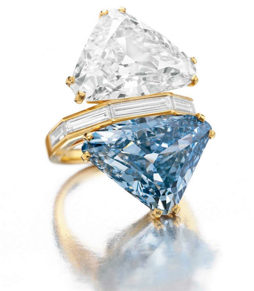 Blue Diamond Ring от Bvlgari