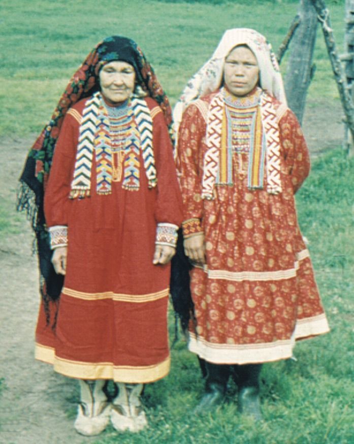 Национальный костюм сибири
