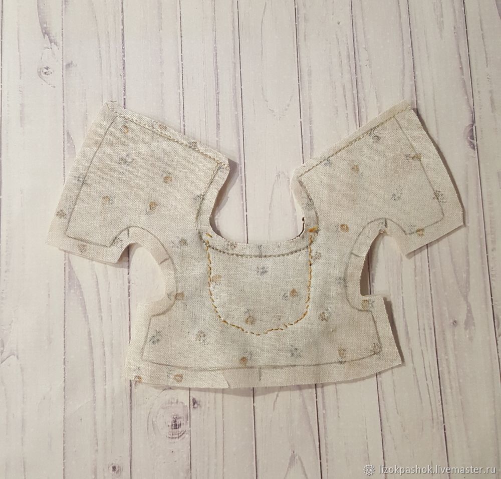 Vestido para una muñeca en estilo retro, foto # 12 Vestido para una muñeca en estilo retro, foto # 12