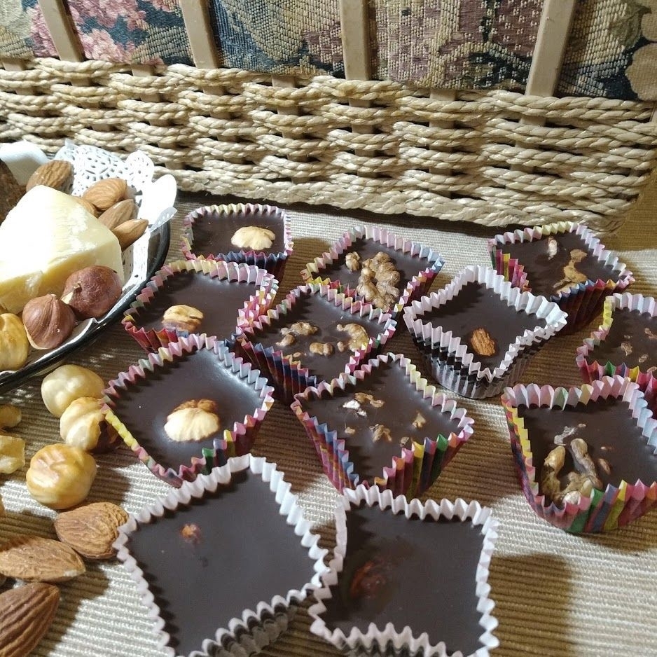 Шоколадная плитка handmade