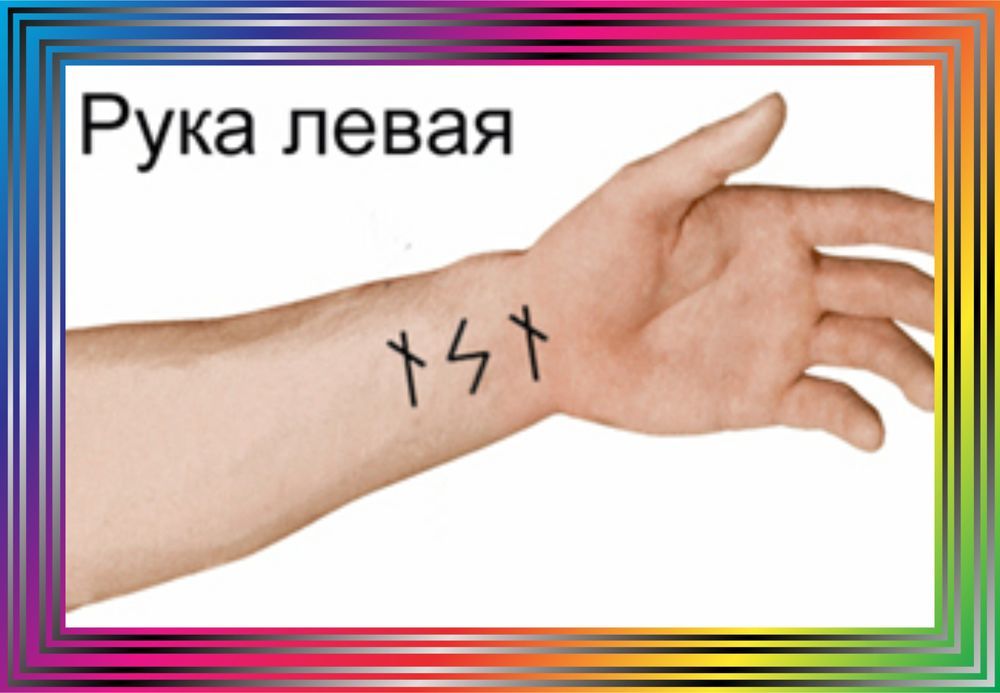 Как и чем правильно рисовать руны на бумаге, на теле, каким цветом. Как наносить руны на тело и какими способами это можно сделать