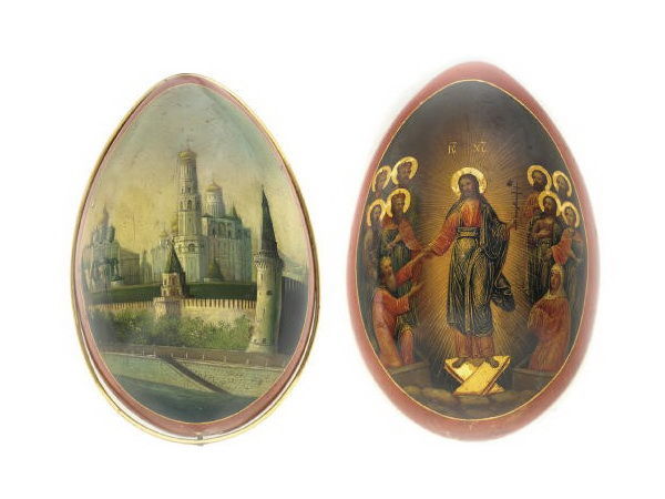 Пасхальные яйца из папье-маше, фото № 4 Пасхальные яйца из папье-маше, фото № 4