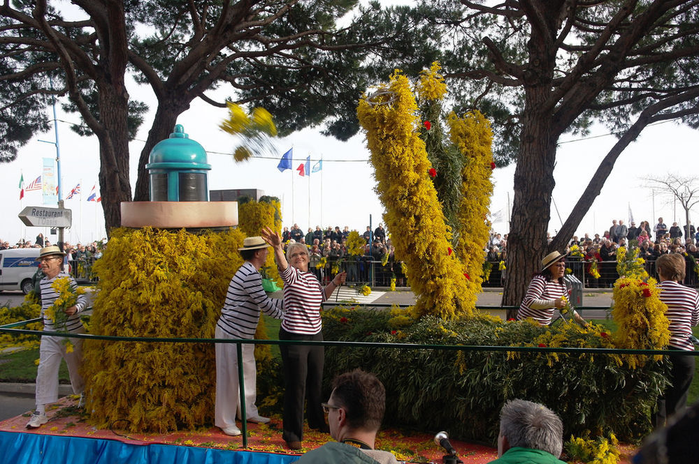 Праздник мимозы во франции фото