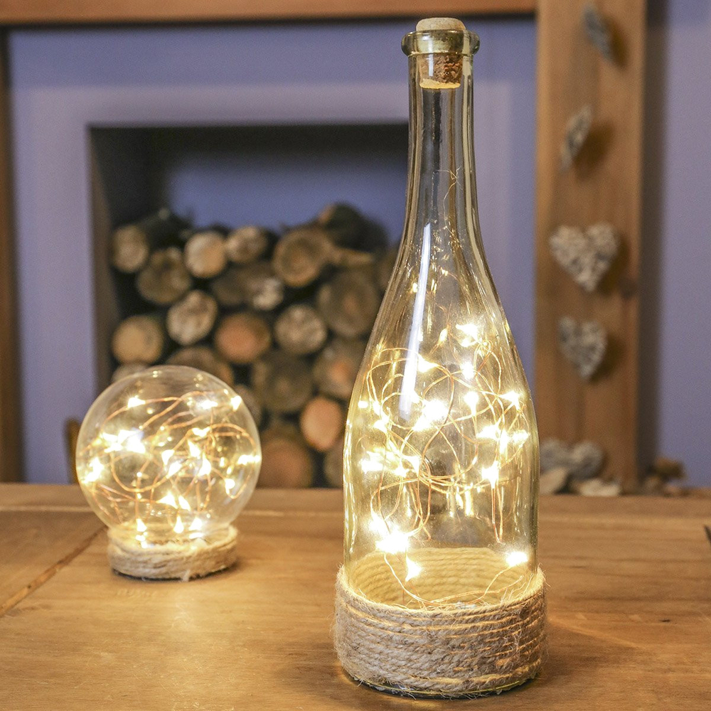 Внесите больше света в свой дом! 35+ идей декора световой гирляндой, фото № 29