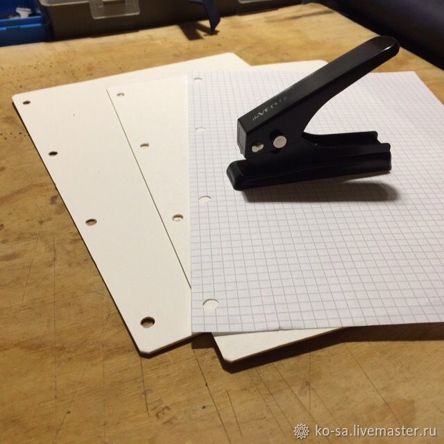 Делаем кожаный блокнот-органайзер формата А4, фото № 24