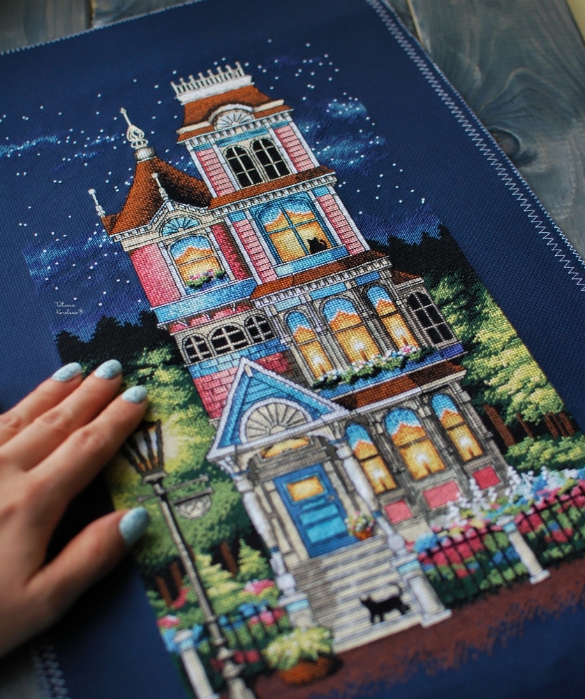 Dimensions 13666 victorian charm схема