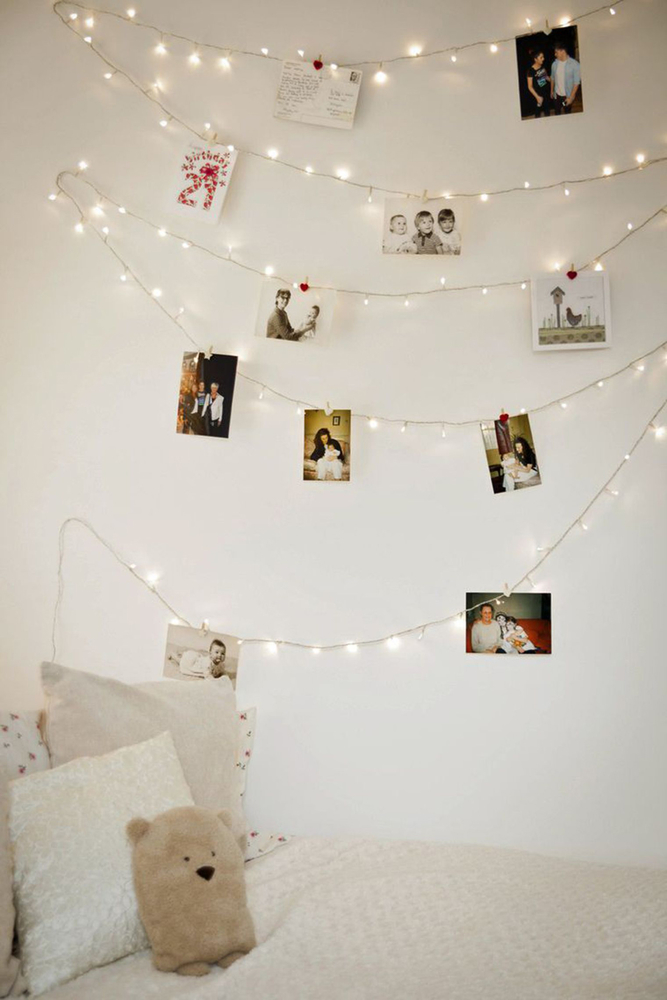 Внесите больше света в свой дом! 35+ идей декора световой гирляндой, фото № 16