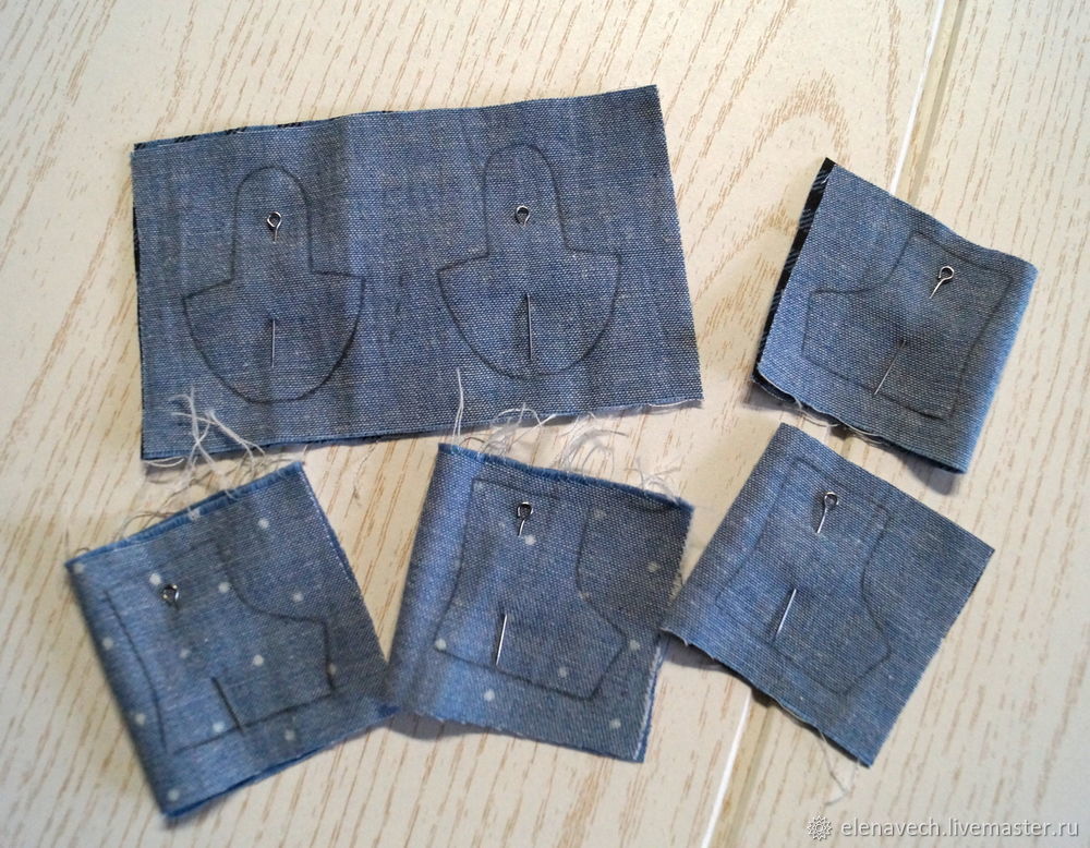 Шьём текстильные ботиночки для куклы. Часть 1, фото № 9