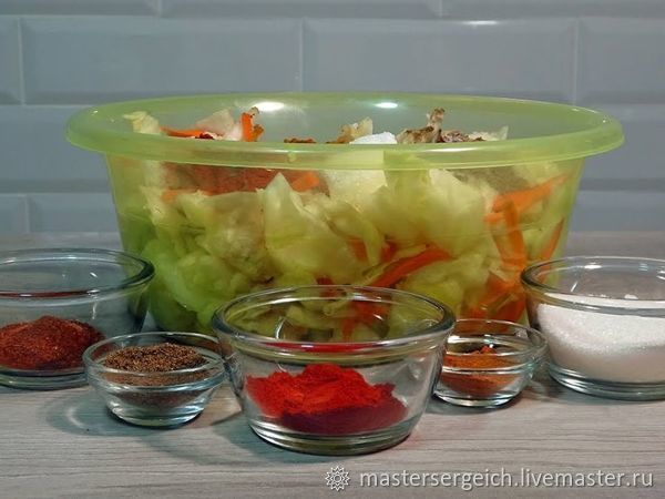 Готовим «Знаменитый корейский» салат из капусты, фото № 1