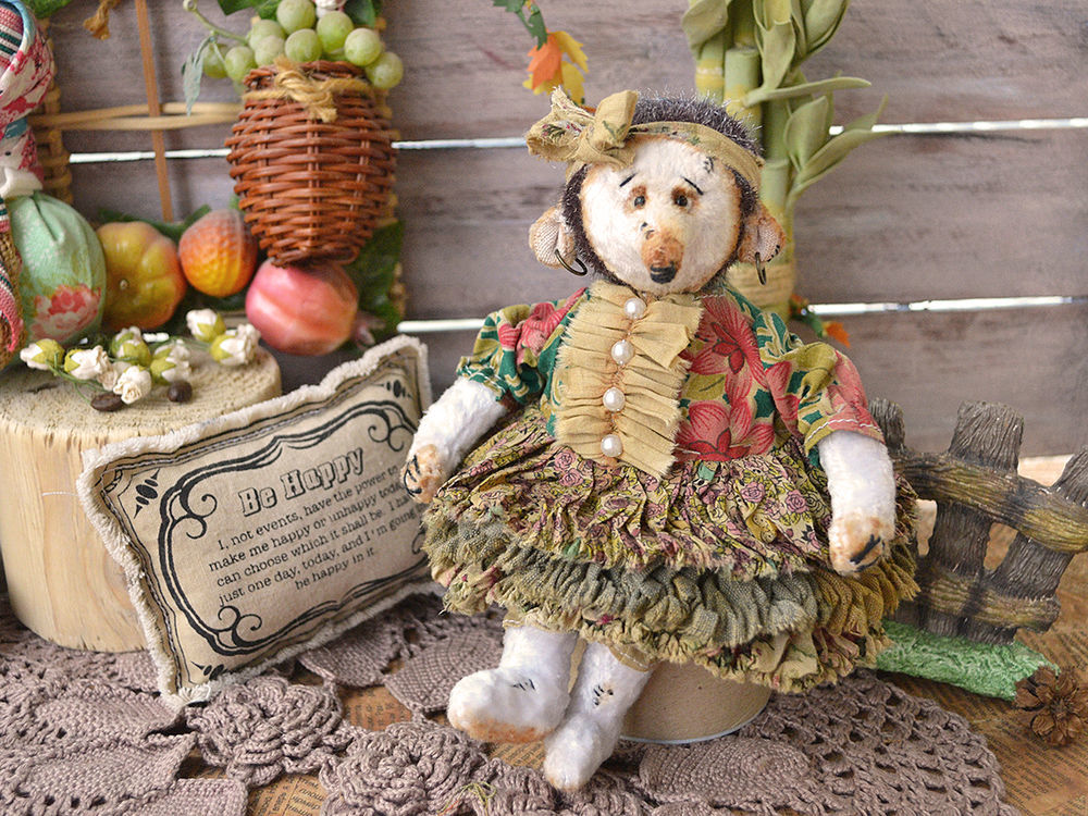 Игрушки в смешанной технике. Игрушки из полимерной глины и меха. Милые игрушки. Кофейная улитка тильда. Игрушки в смешанной технике.