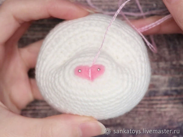 Вышиваем объемный носик игрушке, фото № 5