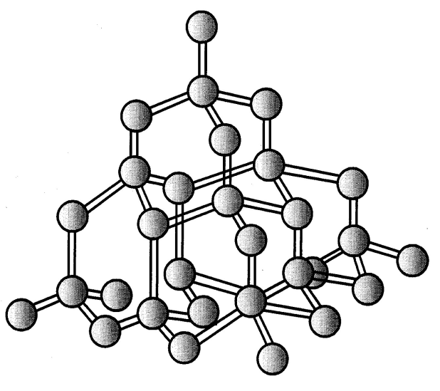 Кристаллическая модификация углерода. Структура алмаза кристаллическая решетка. Кристаллическая решетка углерода. Кристаллическая решетка углерода алмаза. Атомная кристаллическая решетка углерода.