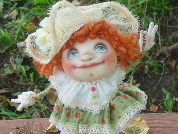 Как сделать куклу своими руками | лицо текстильной куклы | Часть 5 | Тряпичные куклы, Куклы, Лицо
