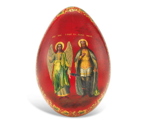 Пасхальные яйца из папье-маше, фото № 12 Пасхальные яйца из папье-маше, фото № 12