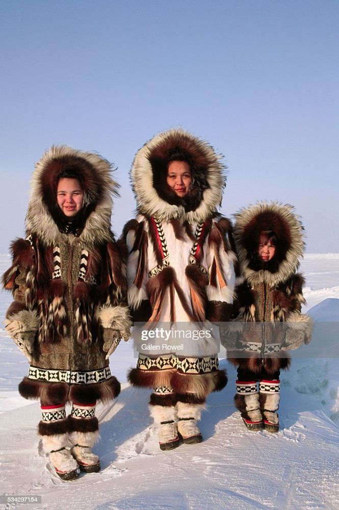 Национальный костюм эскимосов