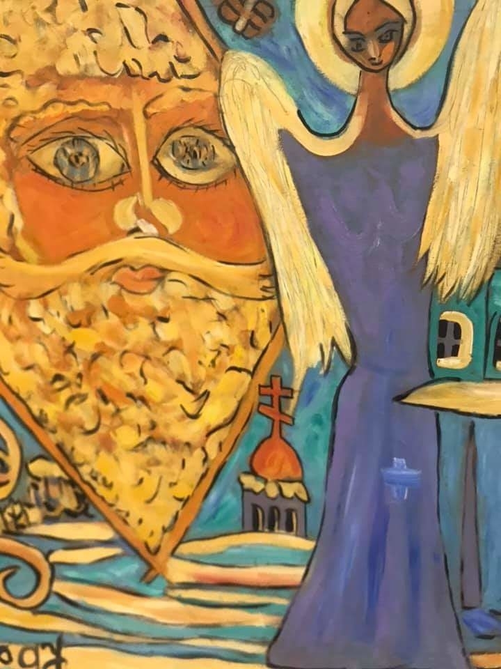 самобытность художника. самобытность художника. современная африканская живопись. сказки дидье деламоника. поликарп судомойкин картины.