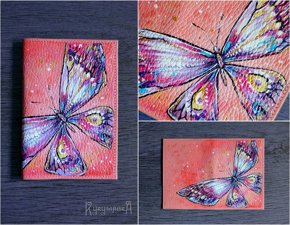 виктория кравченко офортный батик. валентина паршикова батик. нож бабочка freehand осмотр. обложка на паспорт кожаная с бабочкой. бабочка ручная роспись.
