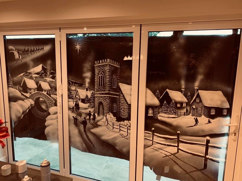 Рисунки на стекле: снежные окна Тома Бейкера, фото № 45