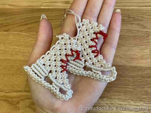 Мастер-класс: техника макраме «Коньки»: Мастер-Классы в журнале Ярмарки ...