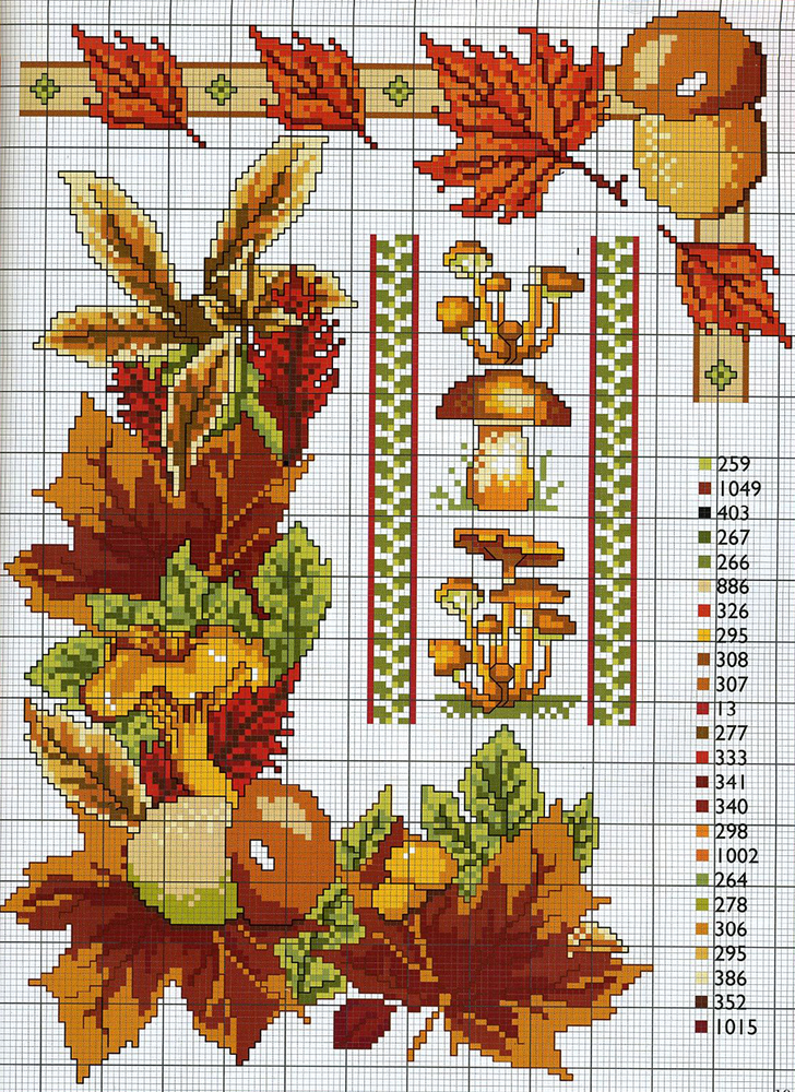 In Love With Autumn 50 Cross Stitch Patterns In Love With Autumn 50 Cross Stitch Patterns