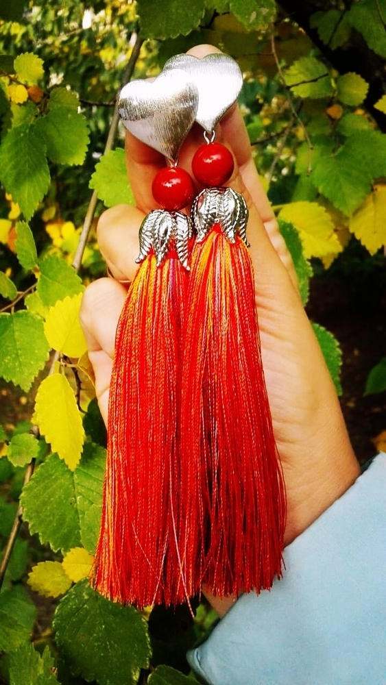 Серьги кисти как, когда и с чем их носить, фото № 18