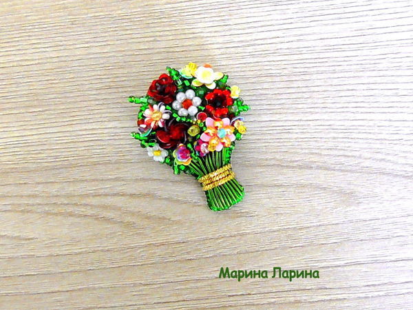 Цветы из бисера мастер-класс | Бисероплетение для самых начинающих | ВКонтакте