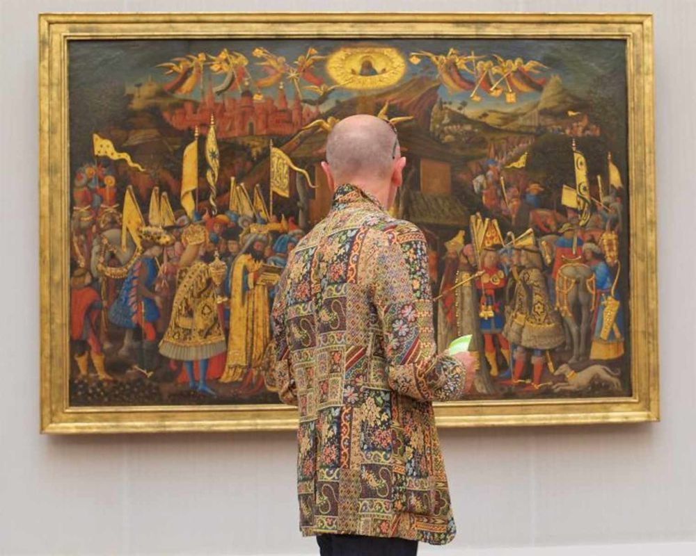 Вот так совпадение фотограф Стефан Драшан обнаружил удивительное сходство картин и ценителей искусства, фото № 13 Вот так совпадение фотограф Стефан Драшан обнаружил удивительное сходство картин и ценителей искусства, фото № 13