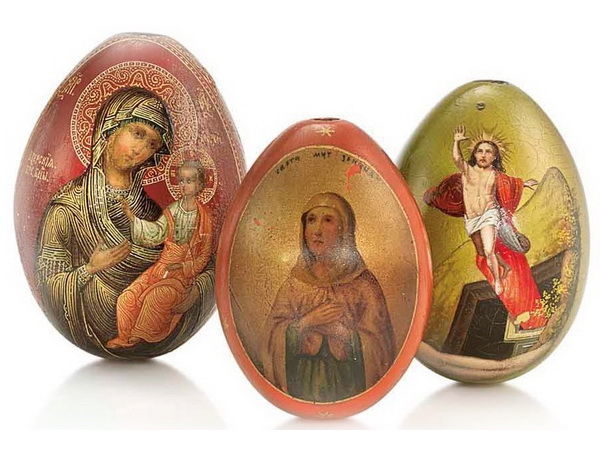 Пасхальные яйца из папье-маше, фото № 15 Пасхальные яйца из папье-маше, фото № 15