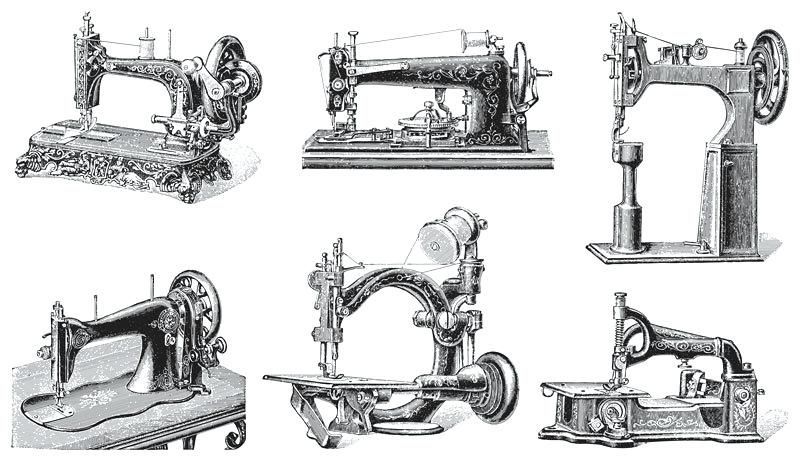 История создания швейной машины