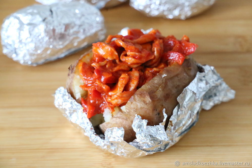 Три варианта разнообразить печёный картофель пошаговые рецепты, фото № 18