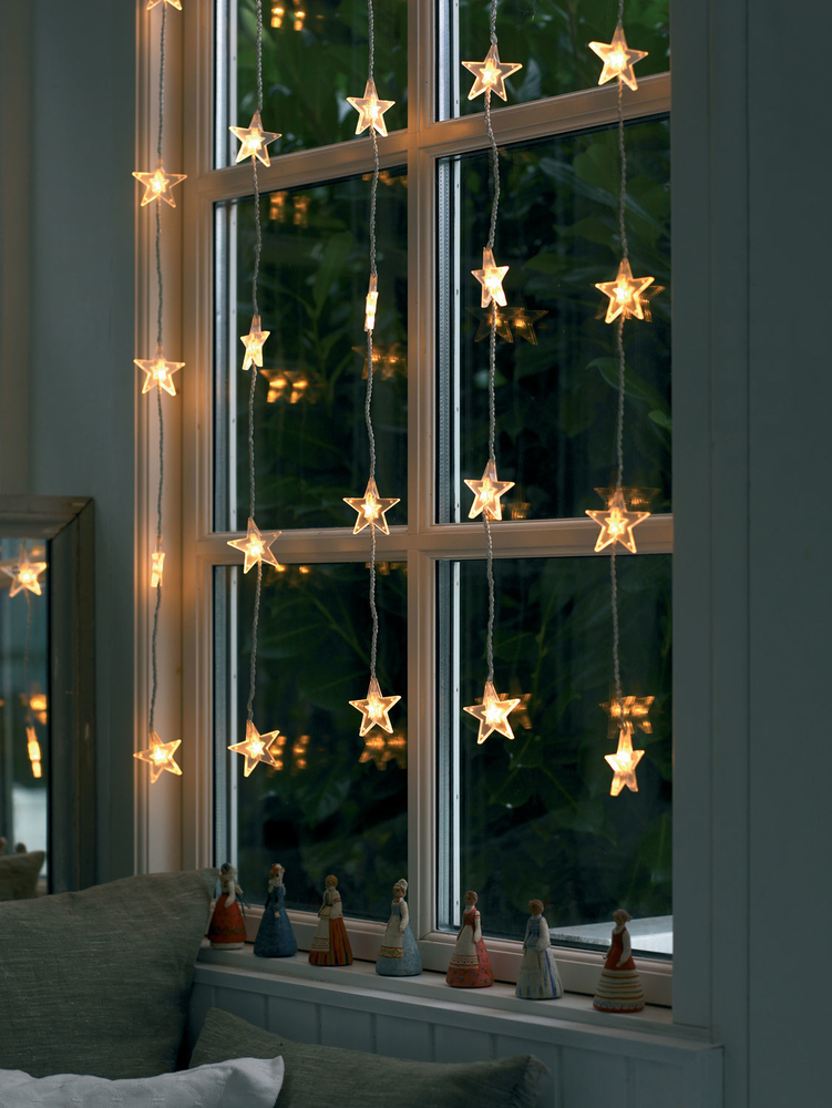 Внесите больше света в свой дом! 35+ идей декора световой гирляндой, фото № 4