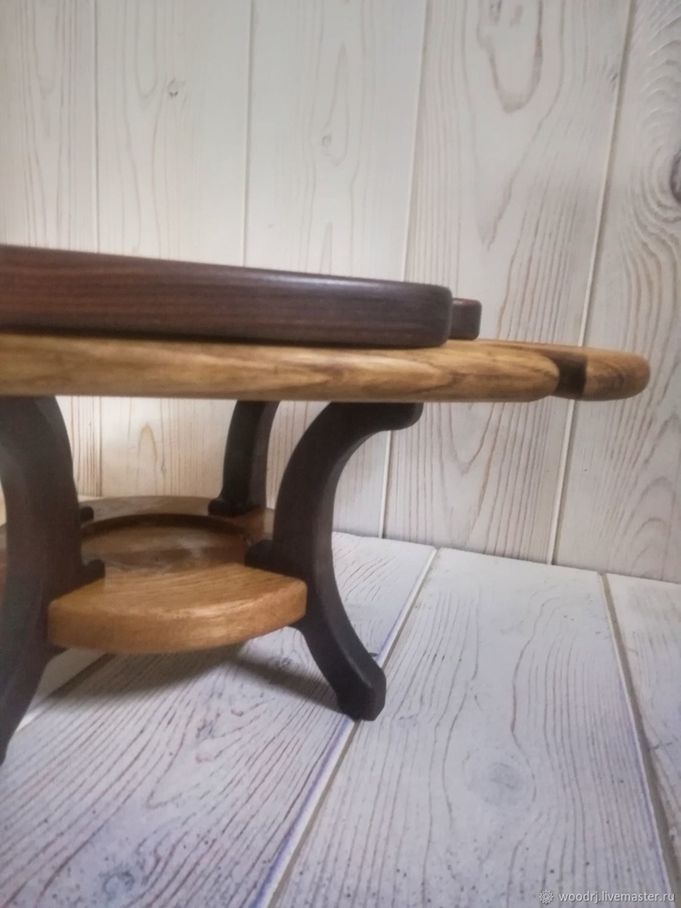 Обзор винных столиков от российских авторов-столяров, фото № 8