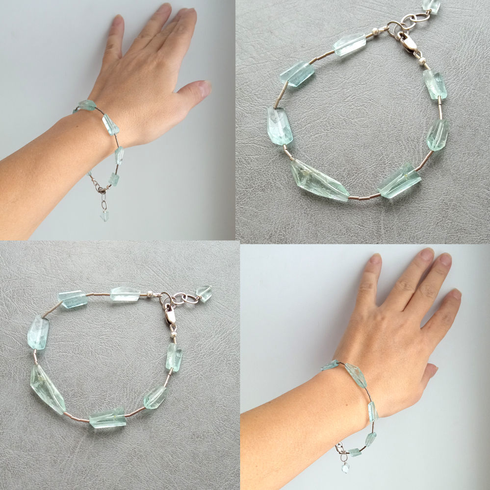 Aquamarine Jewelry браслет серебро