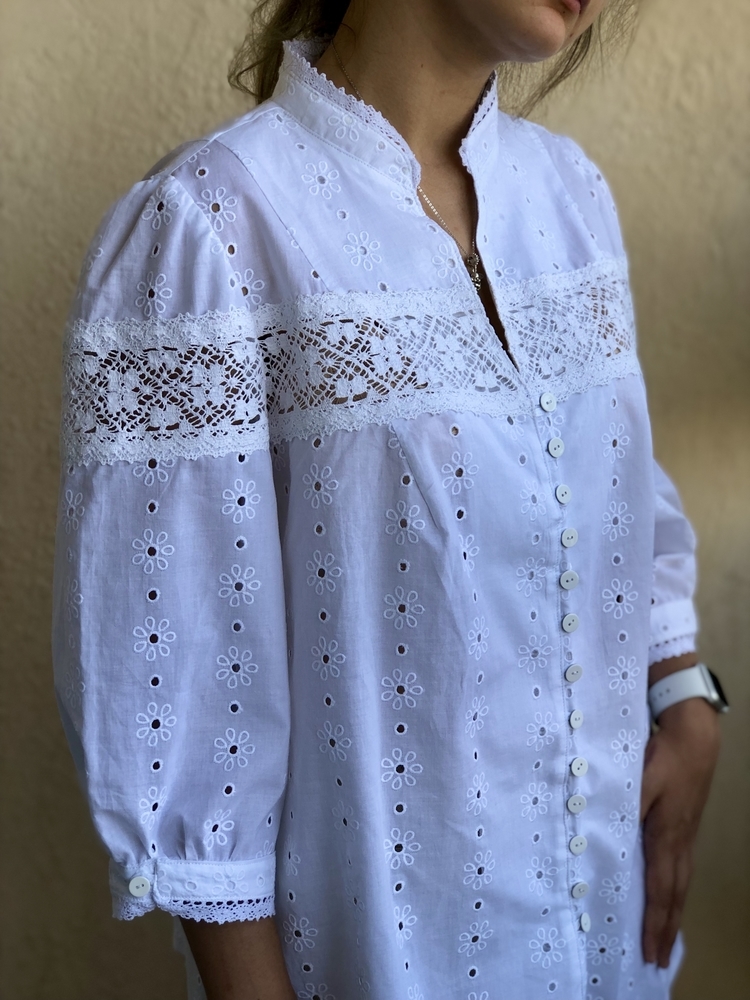 Рубашка из шитья женская