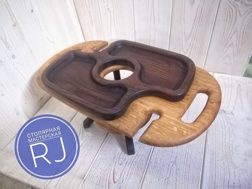Обзор винных столиков от российских авторов-столяров, фото № 7